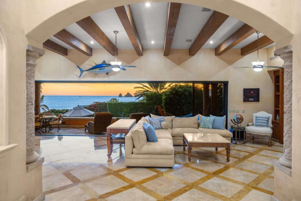 Cabo Luxury Gringo Hill Rare investment opportunity in Gringo Hills above Costa Azul, adjacent to Querencia, shops, and the San José Art Walk. Large lot with approved development potential for up to 4 stories and ~18 units--ideal for boutique hotel or multi-unit rental.Includes a two-level main home with 3BR/2.5BA on the upper level and 2BR/2.5BA on the lower level, plus two detached casitas (2BR/2BA and 2BR/1BA), currently generating ~ – 2 Misiones del Cabo, Cabo Corridor, BS