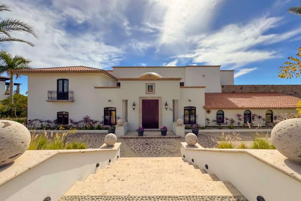 Cabo Luxury Palmilla Estates Nestled within the prestigious Palmilla community, this stunning 5-bedroom home offers the perfect blend of luxury and family-friendly comfort. Overlooking the pristine Arroyo 7 fairway of the renowned Palmilla golf course, the property boasts breathtaking ocean and golf course for sale