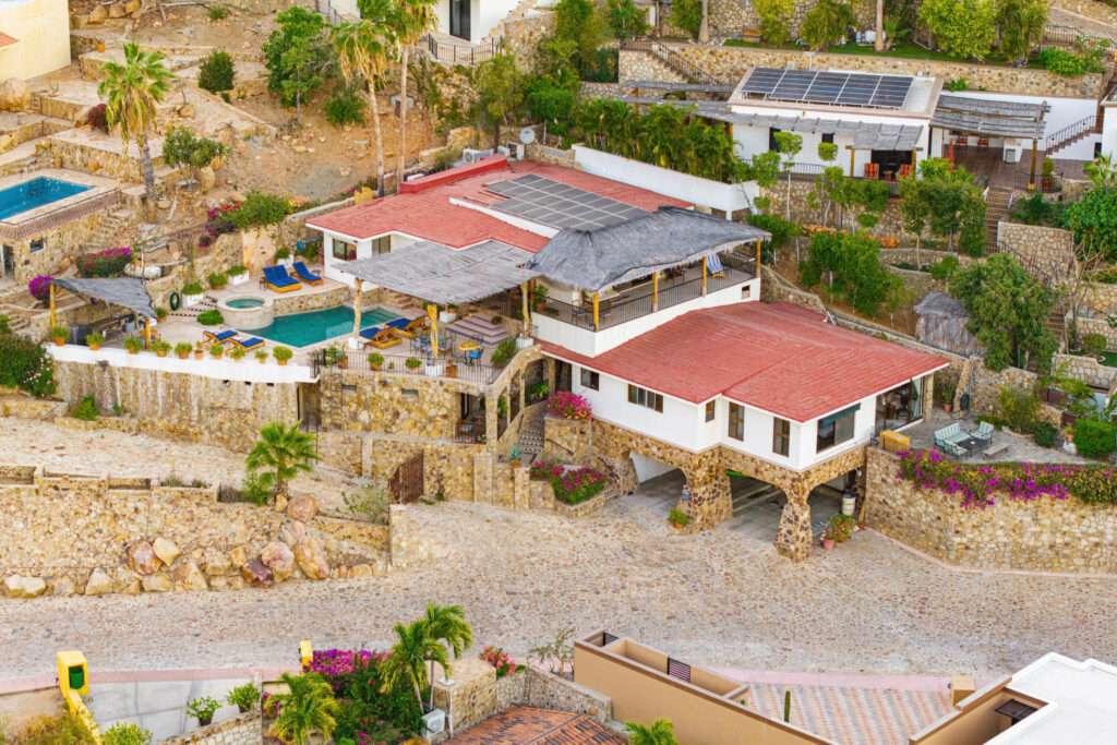 Cabo Luxury El Tule-Inland:General Pre-construction residence in Rancho Los Tules, Los Cabos. Features 4 bedrooms, each with a full bathroom and walk-in closet, offering privacy and comfort. Enjoy ocean – 25 Camino Grande Pedregal, Cabo San Lucas, BS