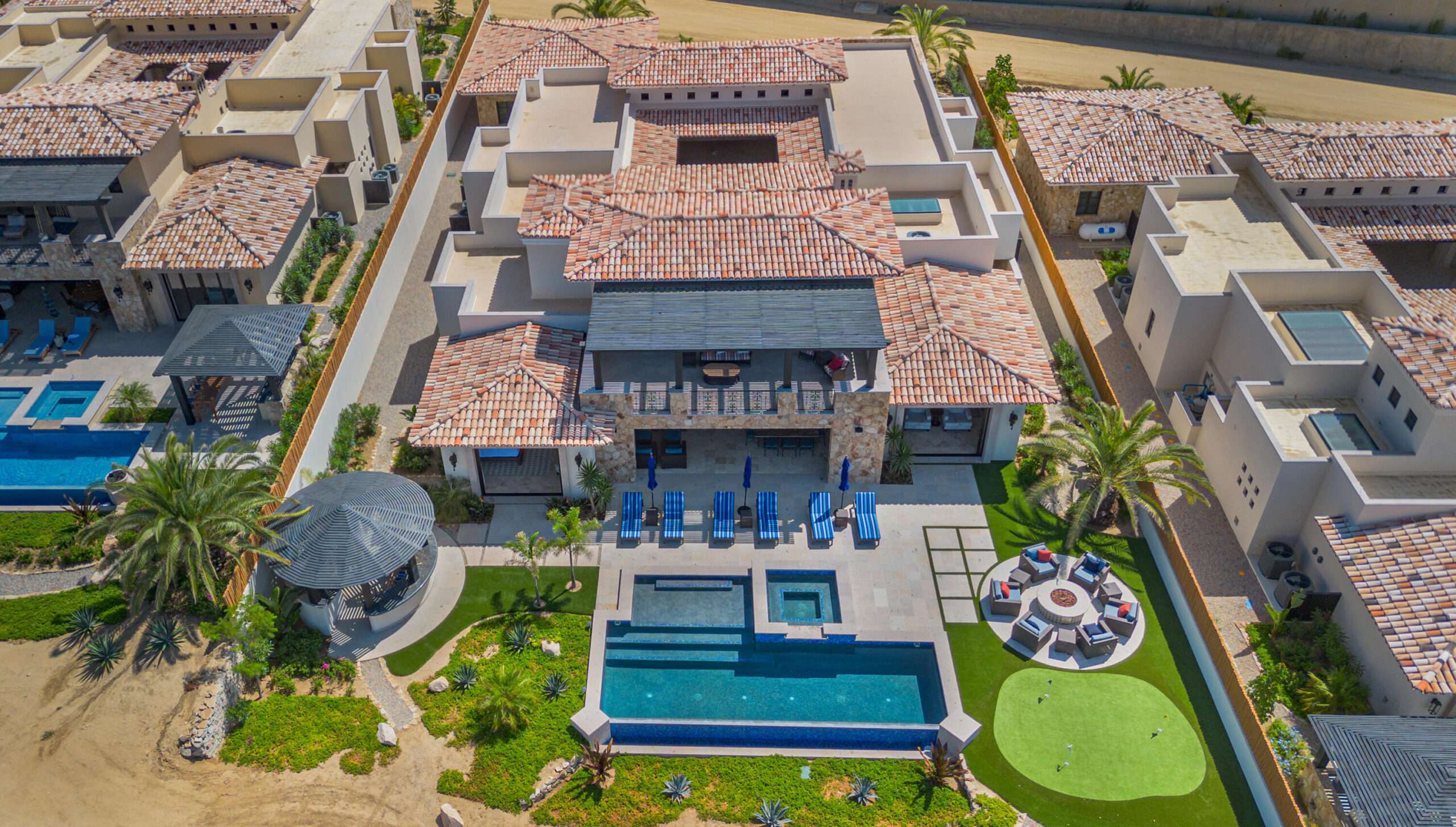 Cabo Luxury Rancho Cerro Colorado Rincon del Afan: A Desert Modern Masterpiece with Beach Access Anchored on a for sale