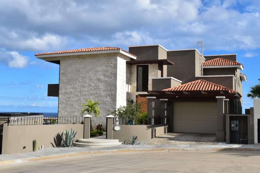 Cabo Luxury Vista Lagos This beautiful fully furnished property, named ''Casa de Hermanos,'' is built on two levels and features 5 bedrooms and 6 bathrooms, an entertainment room, and a two-level entry. The living room and dining room (with seating for 10) open to a very large kitchen and a service area. On the terrace there is a pool with a Jacuzzi, a fire pit area with sun loungers, and a Kitche with a BBQ Area, including Sink & Fridge. Most extraordinary are the for sale