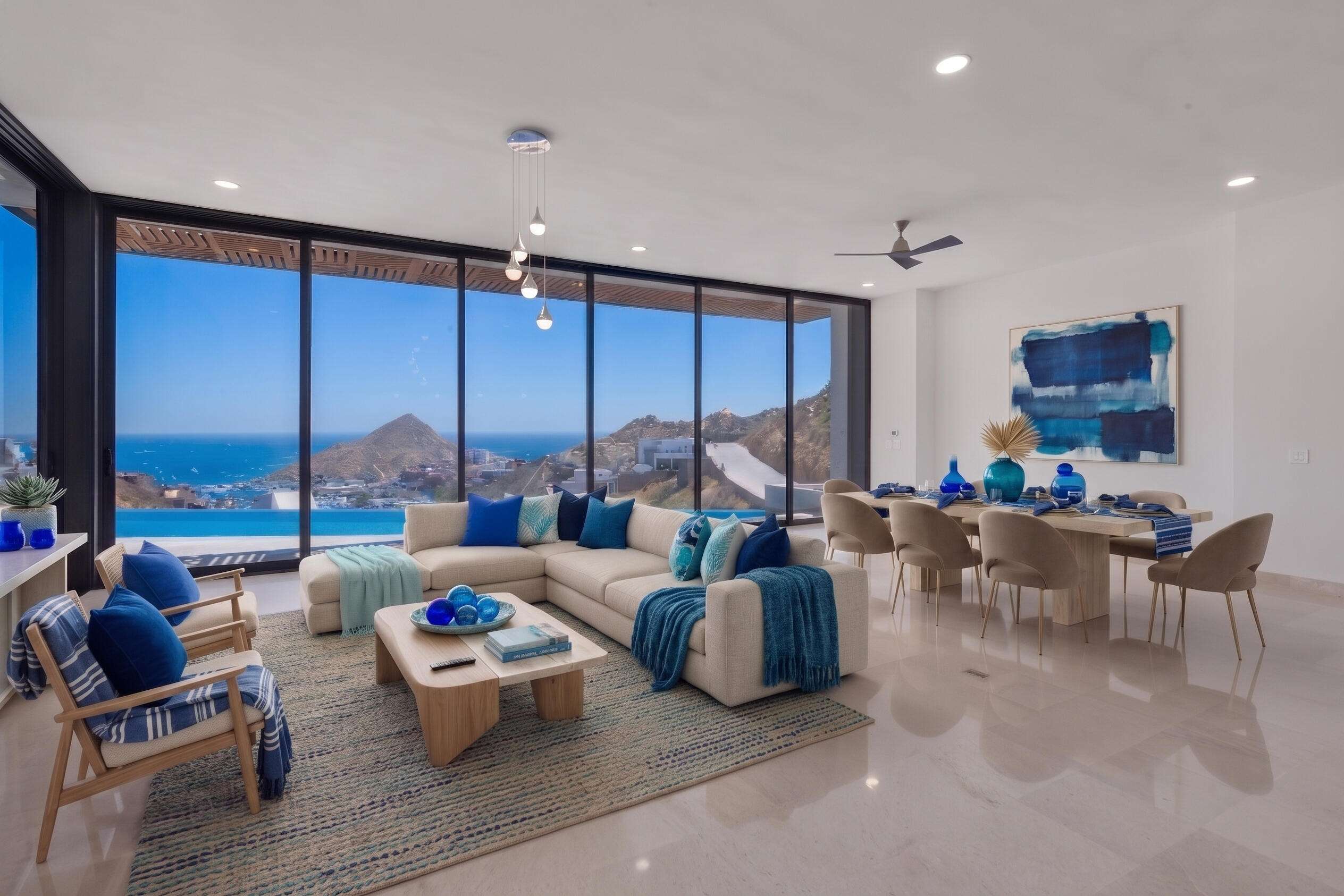 Cabo Luxury La Noria Stunning 7-Bedroom Estate with Private Casita - A True Gem!This beautifully designed 7 bedroom, 6 bath residence offers luxurious living with ample space for family, guests and entertaining. The property combines elegance, comfort and functionality in every detail. Perfectly positioned to capture breathtaking ocean for sale