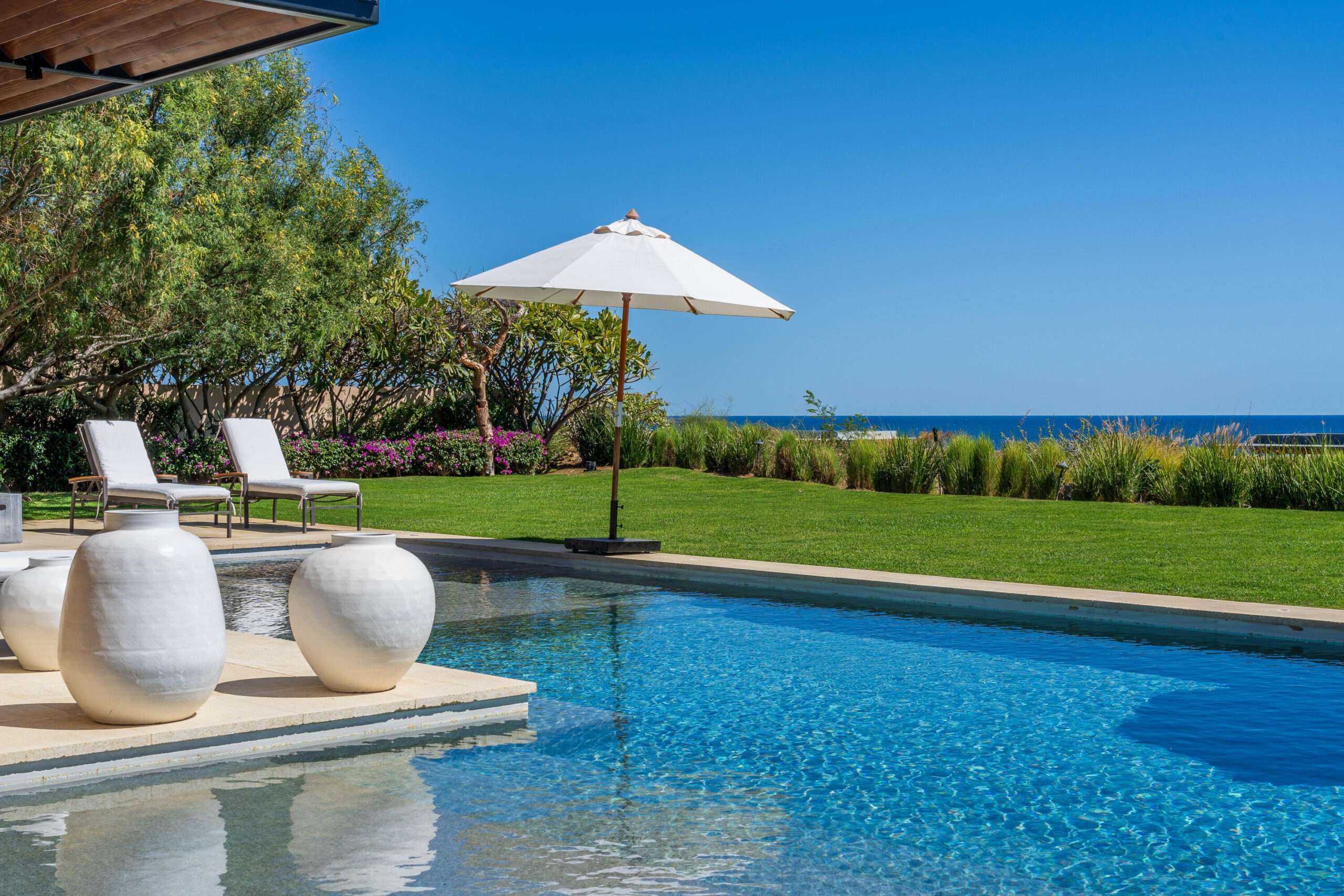 Cabo Luxury West Enclave Ritz-Carlton A Personal Masterpiece of Privacy and Elegance. You'll find custom-selected ART, ITALIAN furnishings from Paola Lenti and Poltrona Frau, and Frette linens, known as some of the finest in the world. These aren't just luxury pieces they were chosen to reflect a sense of warmth, elegance, and lasting quality.The layout was designed with comfort and balance in mind, each bedroom offers the same experience, so no one compromises. It's rare to see a home where every room feels equally special, but that's exactly what was envisioned here.The kitchen is fully equipped with top-tier Wolf and Sub-Zero appliances. The materials, finishes, and furnishings throughout the villa were all selected for their craftsmanship and timeless appeal not just to impress, but to last. What sets this Ritz-Carlton Signature Villa apart is not just its stunning architecture, but the lifestyle it offers. Owners will enjoy access to a host of Ritz-Carlton amenities, from personalized concierge services to private beachfront dining experiences.The estate's proximity to world-class golf courses, award-winning restaurants, and boutique shopping further elevates its appealmaking it not only a home but an investment in a lifestyle defined by sophistication. for sale