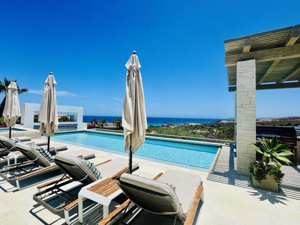 Cabo Luxury La Noria Experience luxury living at La Noria 128 in the prestigious gated community of Puerto Los Cabos. This beautifully furnished, move-in-ready home offers elegant interiors, seamless indoor-outdoor living, and expansive terraces with breathtaking daytime – Pedregal de Cabo San Lucas, Cabo San Lucas, BS